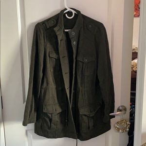 Olive Torrid knit coat. Torrid size 00